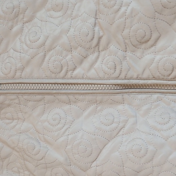 Orvis Womens Quilted Vest Sz S Beige Zipper Outdoor Cozy Warm Tan Comfy Layer - Picture 3 of 8